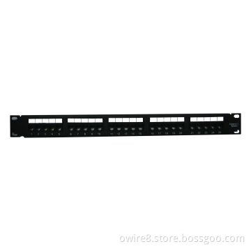 Cat3 25 port patch panel